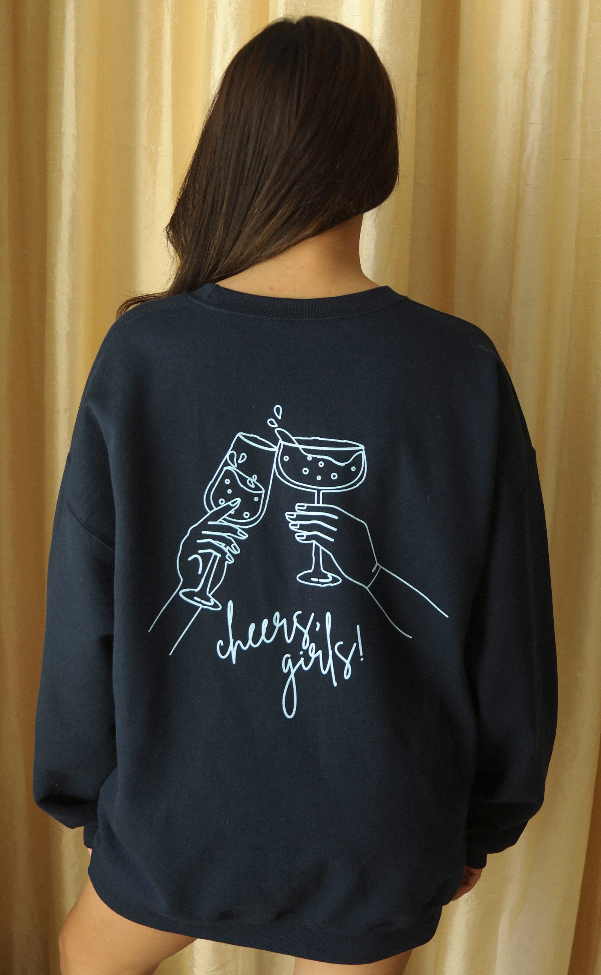 friday + saturday: cheers girls sweatshirt - Image 3