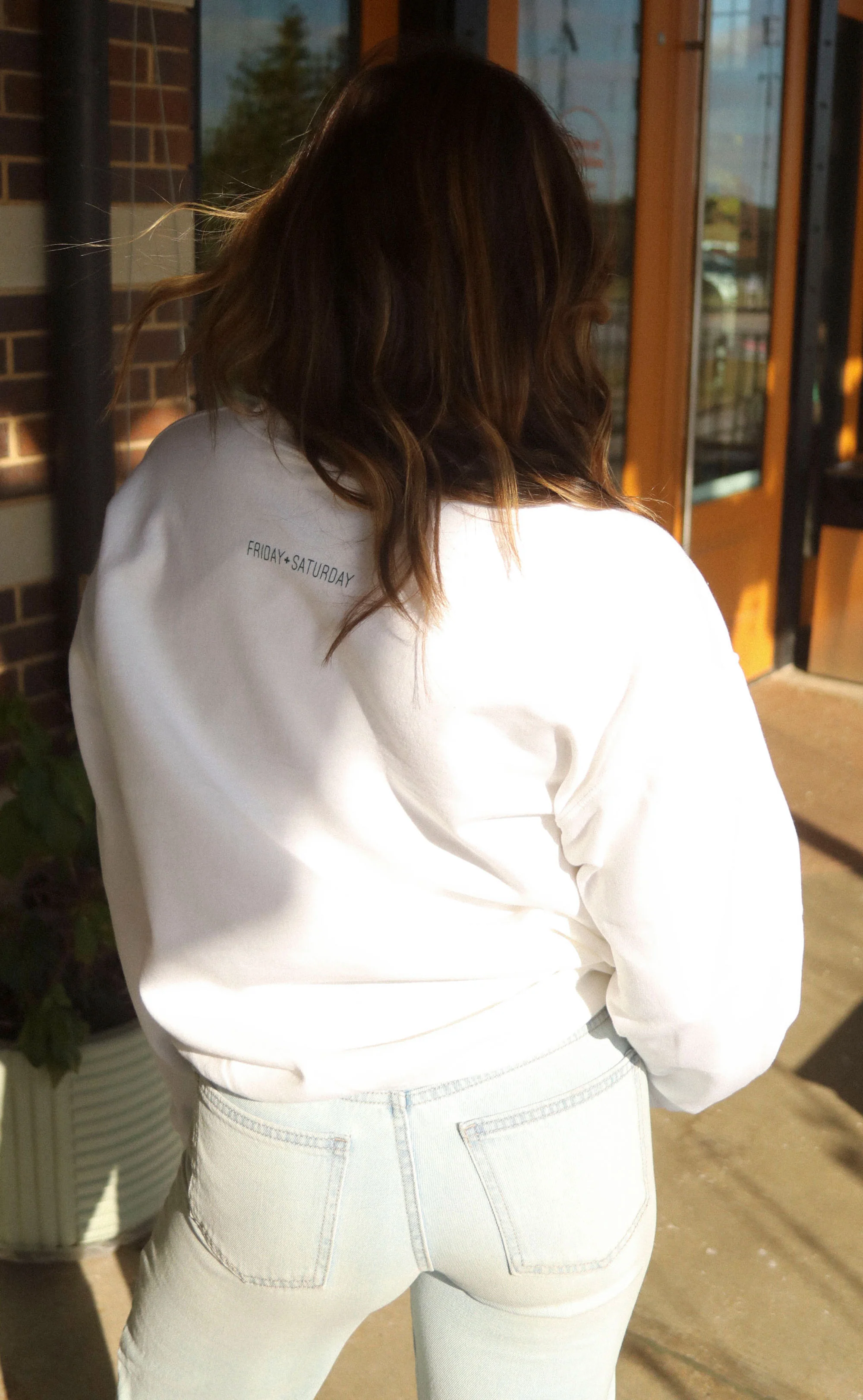 friday + saturday: coffee break sweatshirt - Image 5