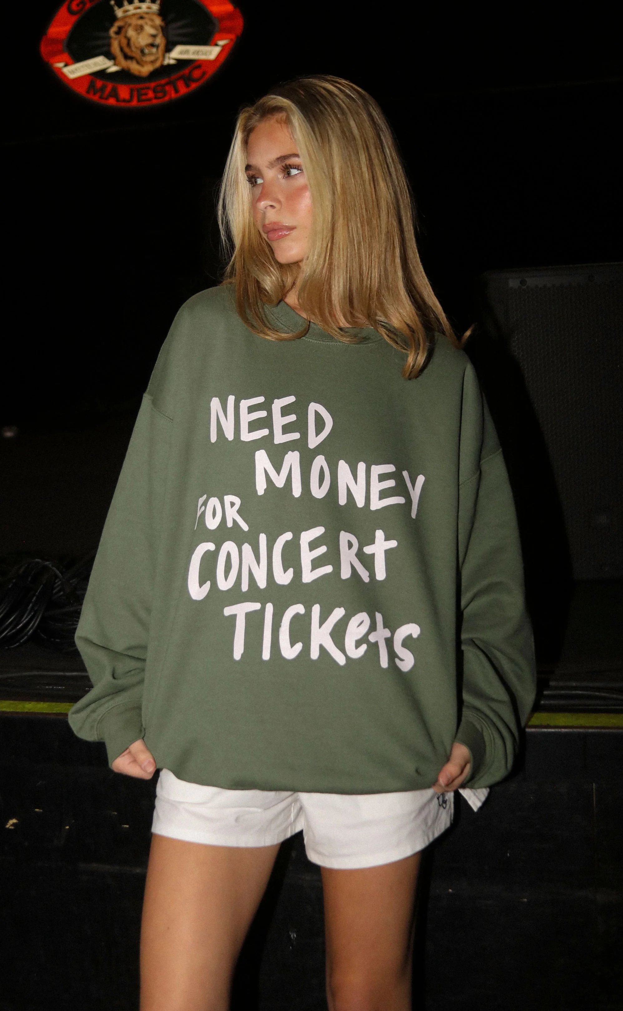 friday + saturday: concert tickets sweatshirt - Image 5