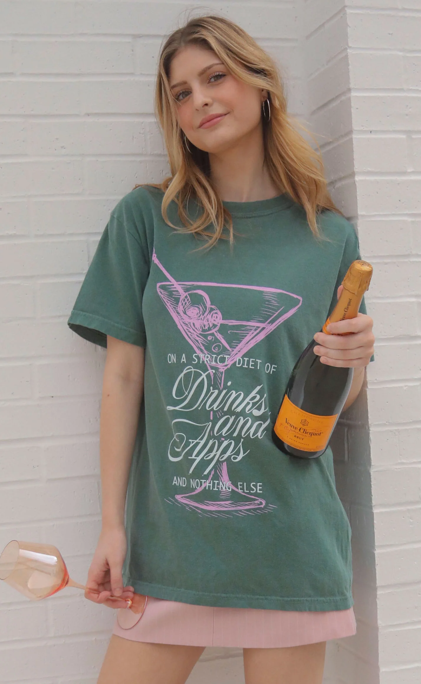 friday + saturday: drinks and apps t shirt - Image 3