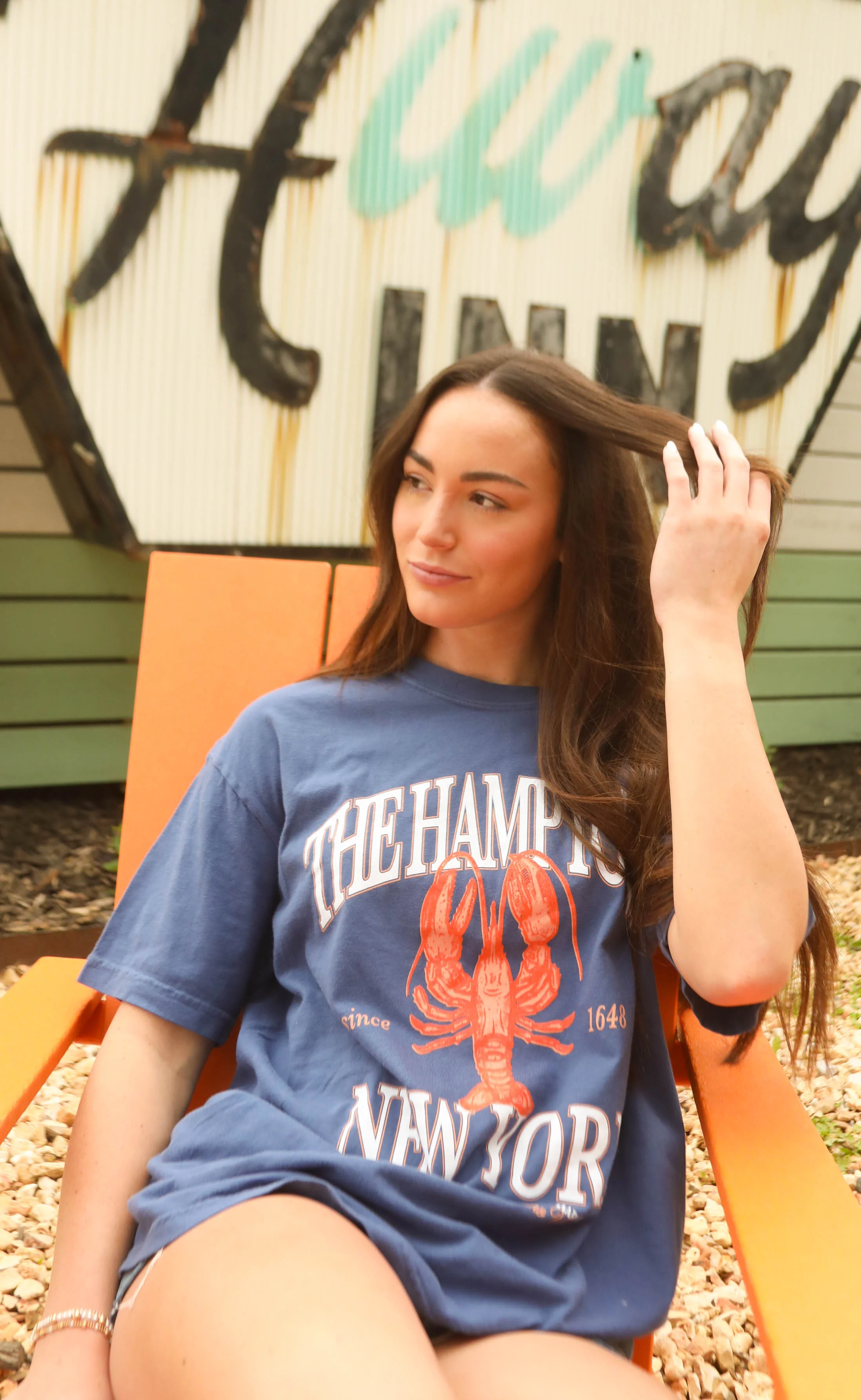 friday + saturday: hamptons lobster t shirt