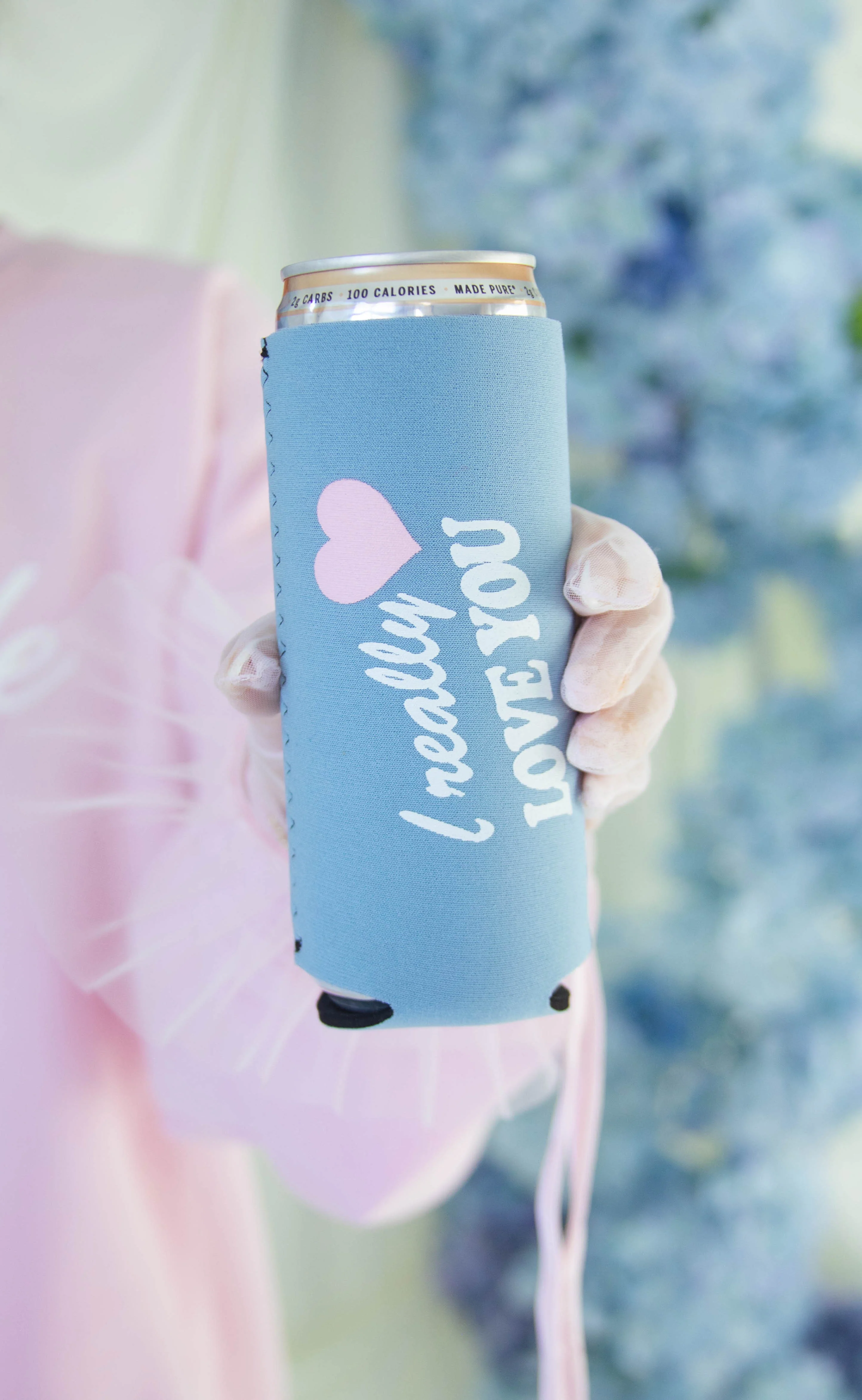 friday + saturday: i really love you koozie