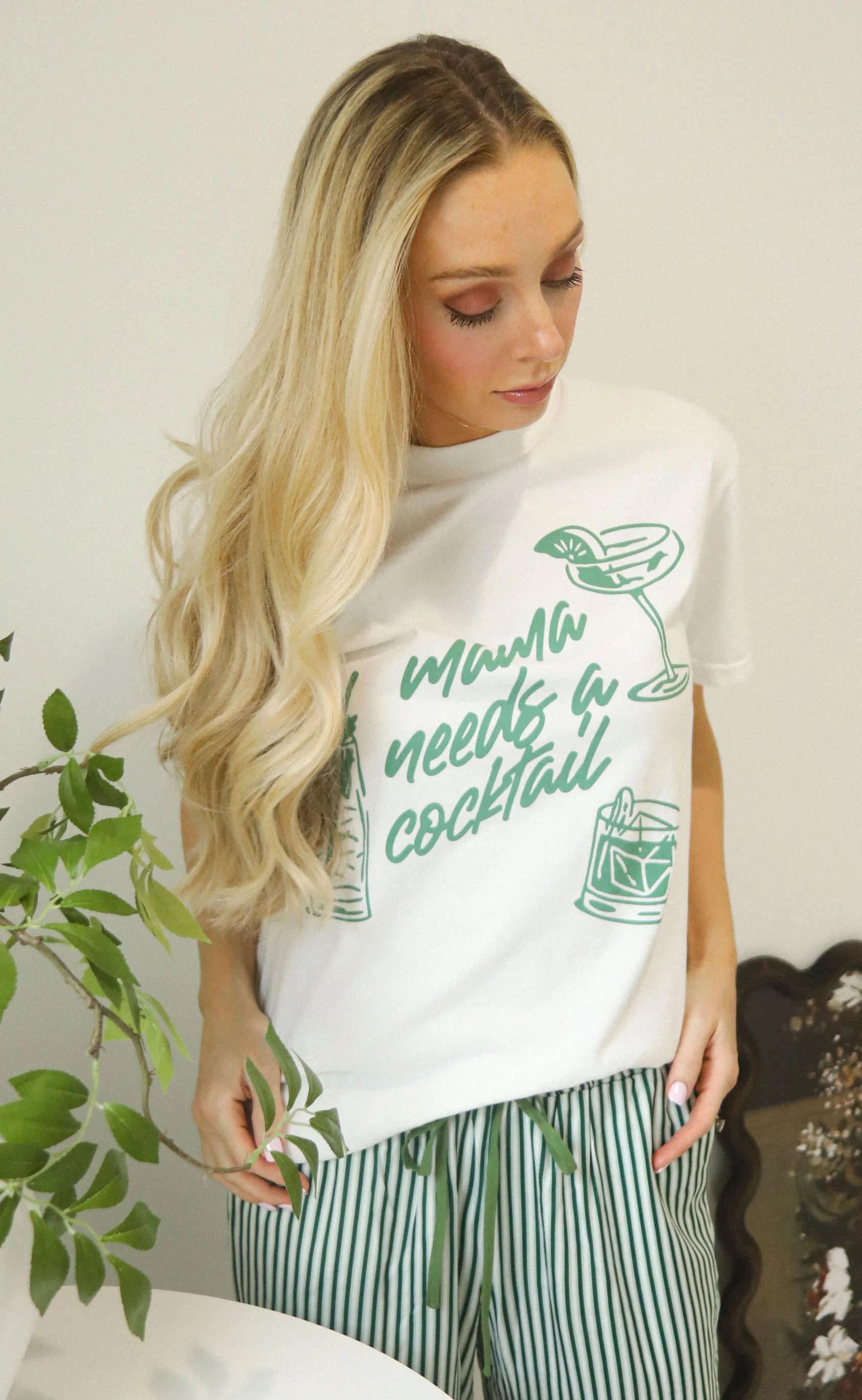 friday + saturday: mama needs a cocktail tee - Image 6
