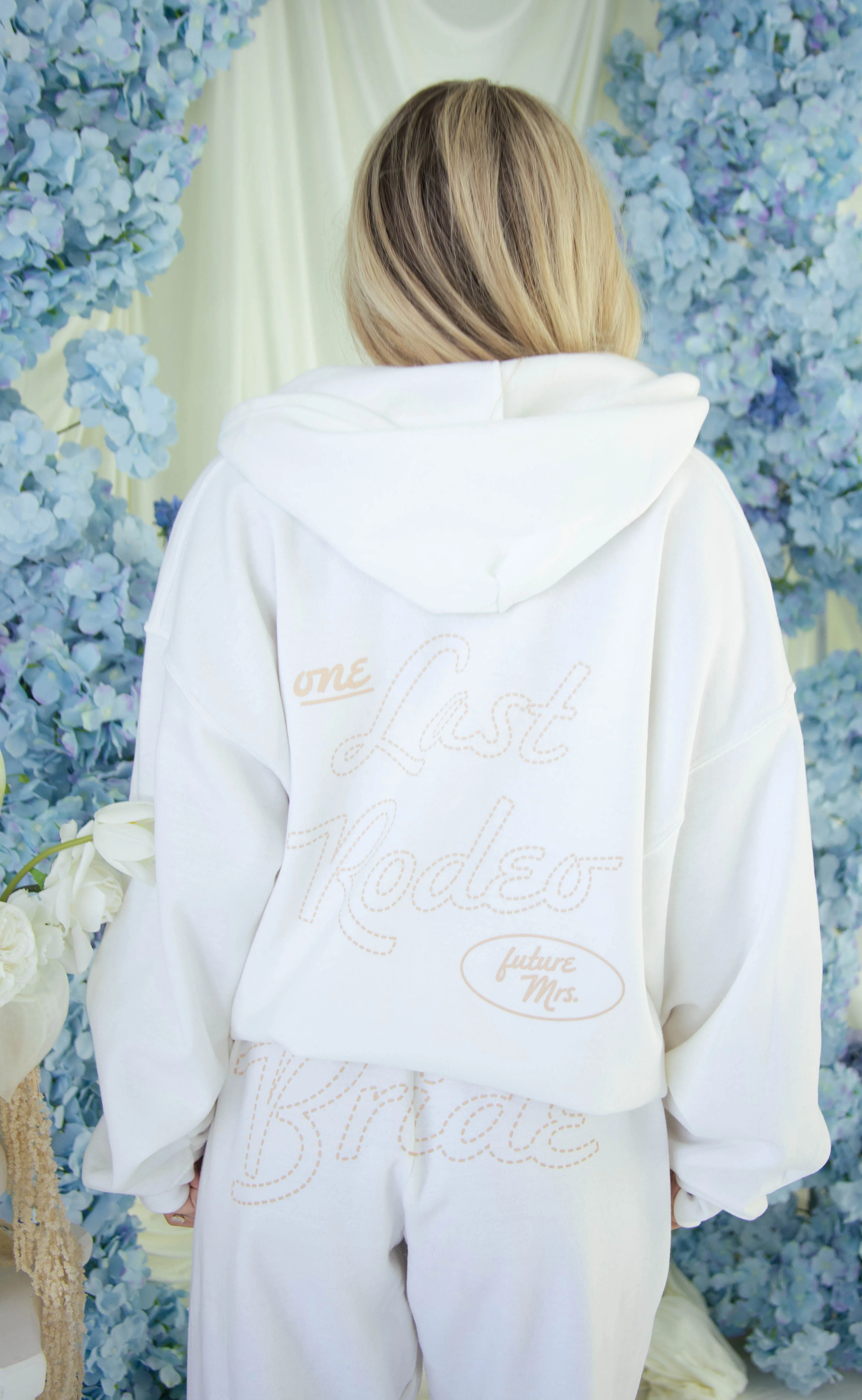 friday + saturday: one last rodeo zip up hoodie