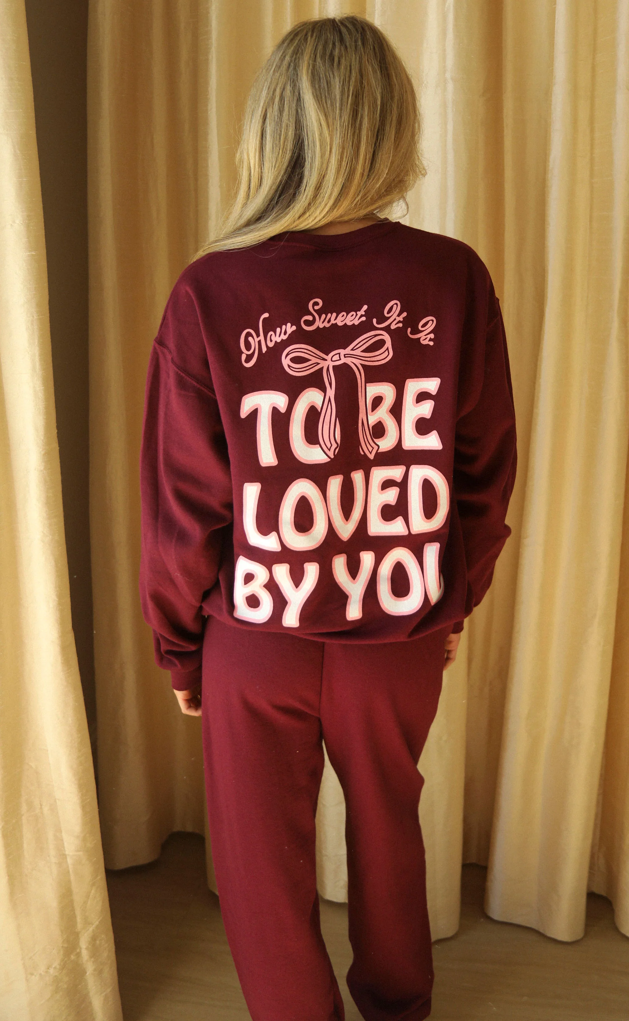friday + saturday: so this is love sweatpants - Image 3