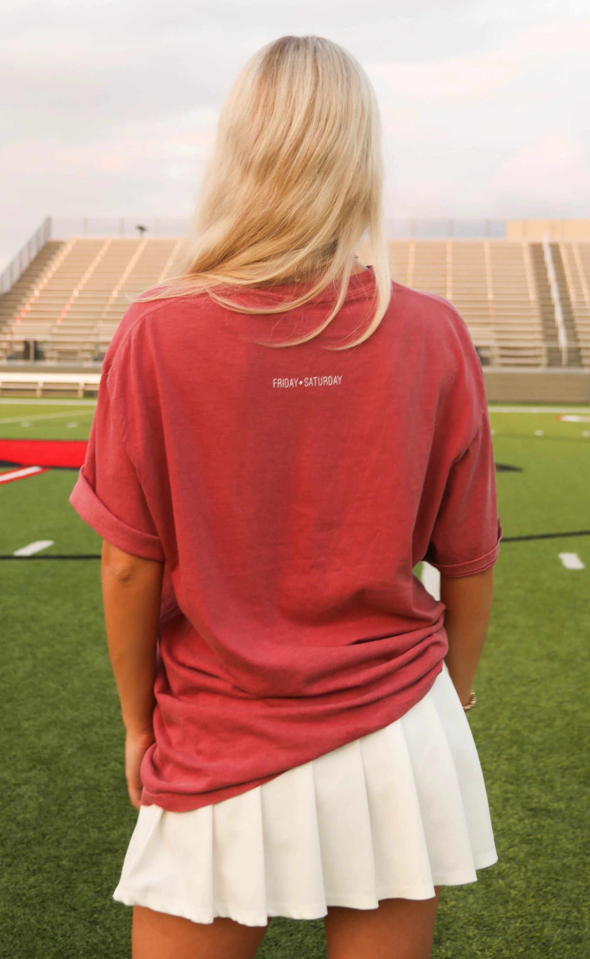 friday + saturday: sports flag tee - Image 3