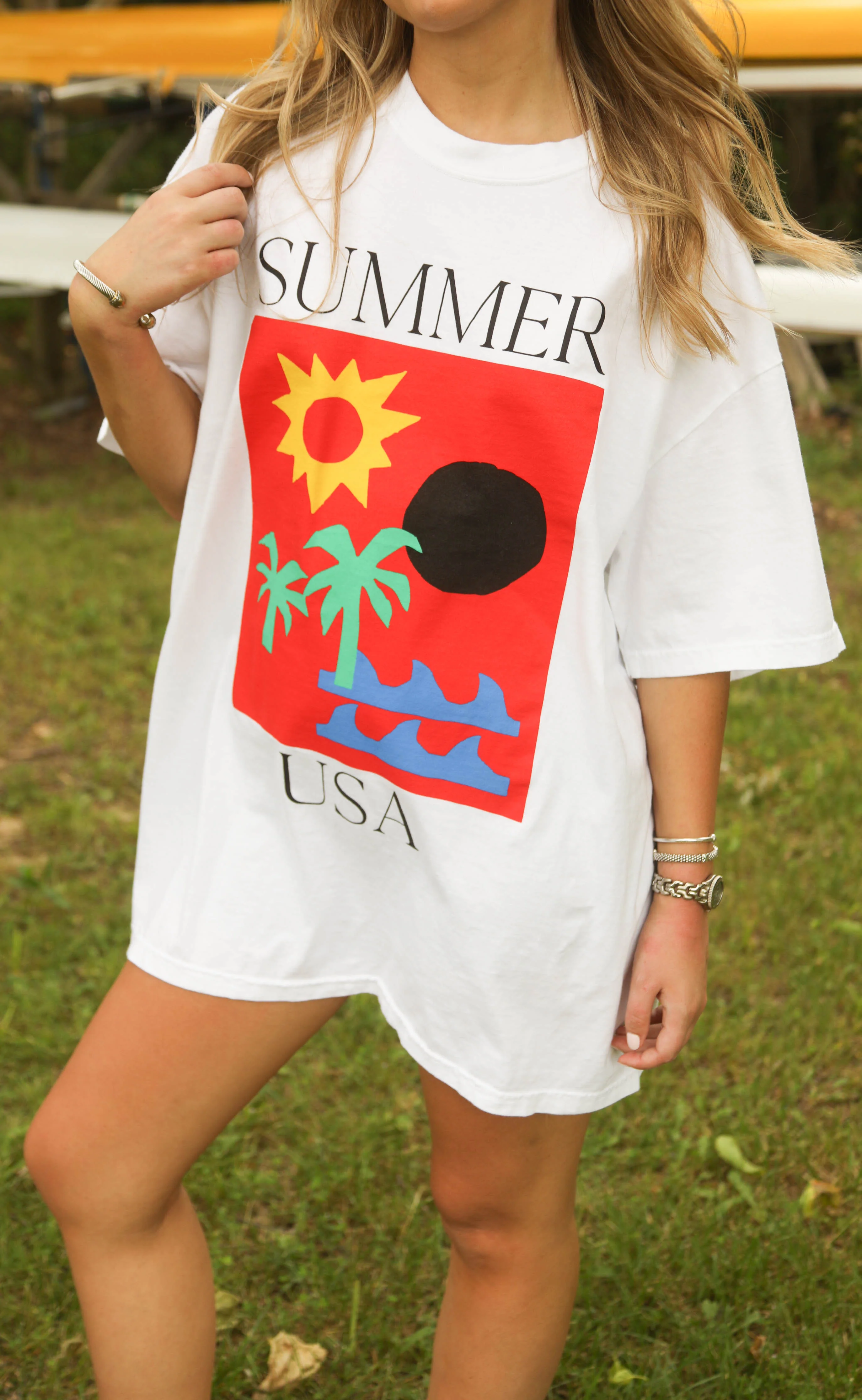 friday + saturday: summer usa tee - Image 3