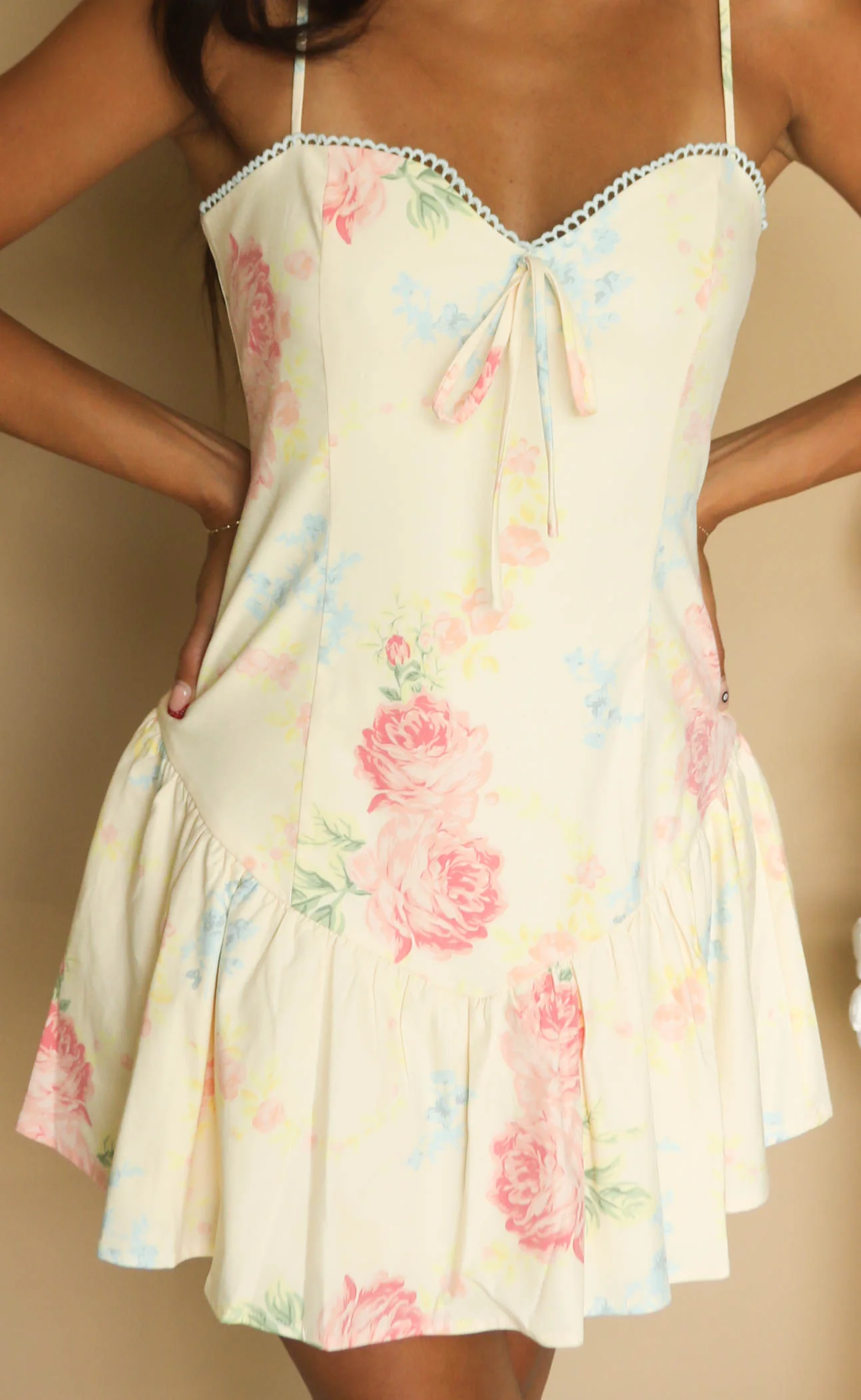 hold me close floral mini dress - Image 2