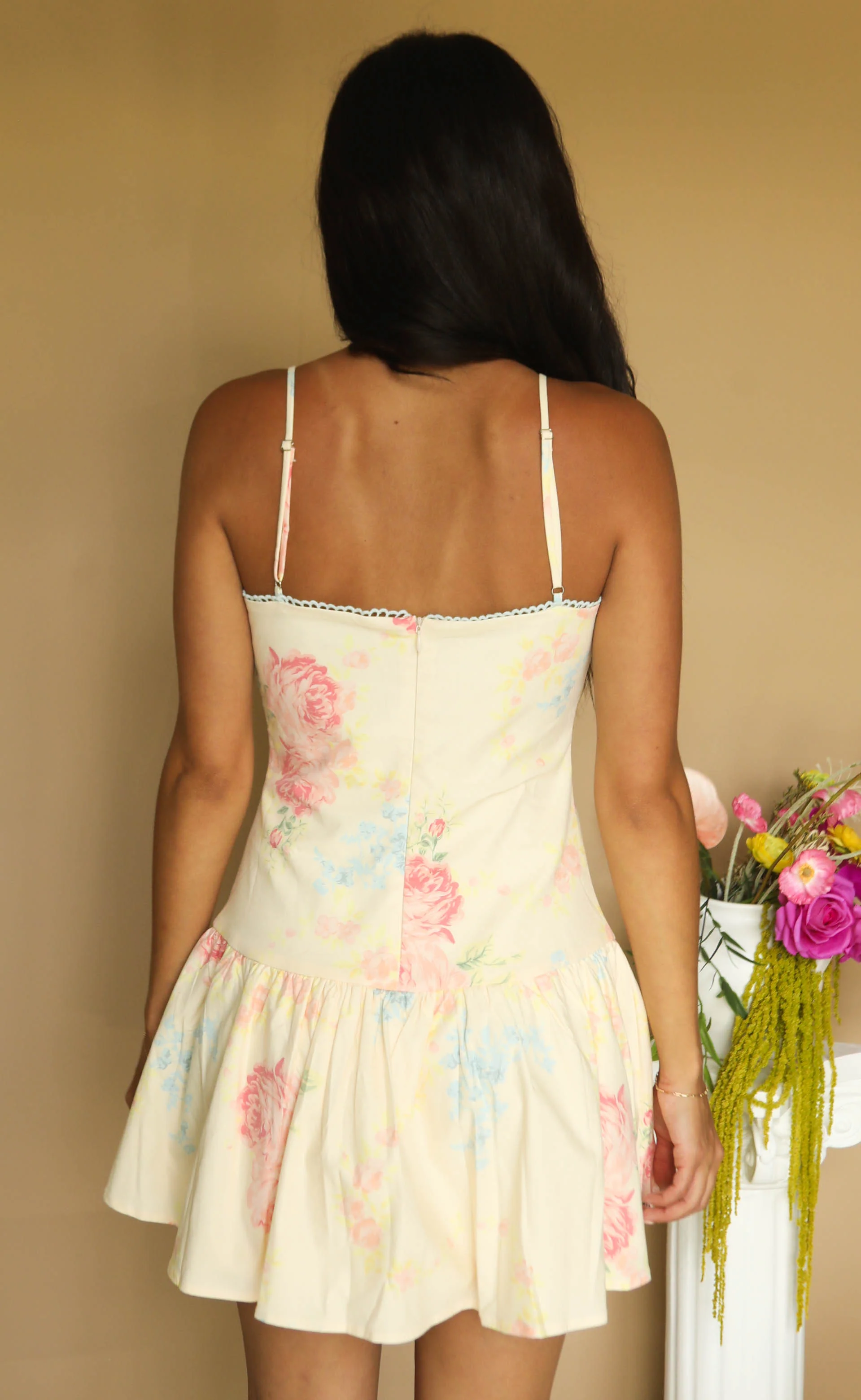 hold me close floral mini dress - Image 3