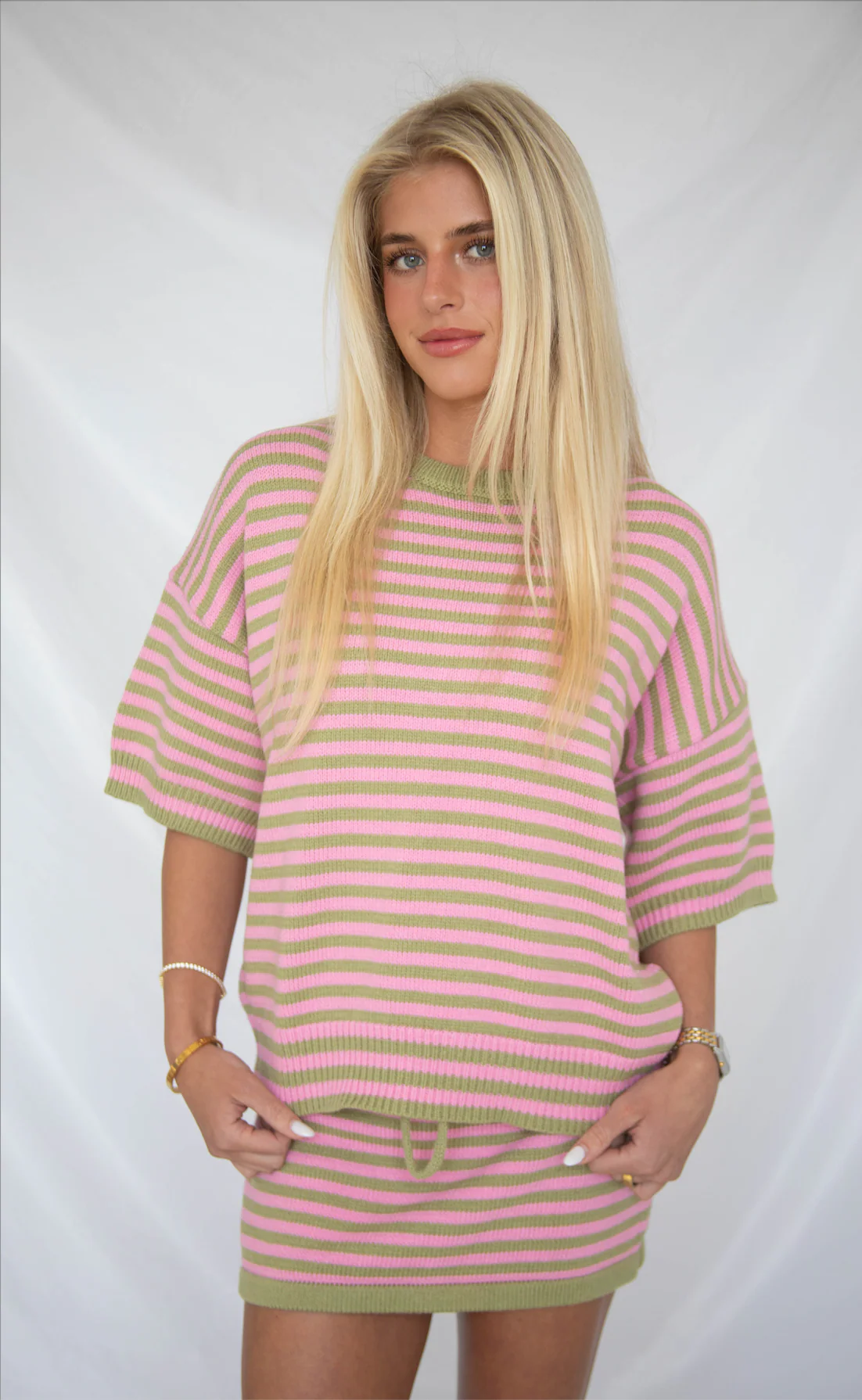 hold you close striped sweater set - Image 3