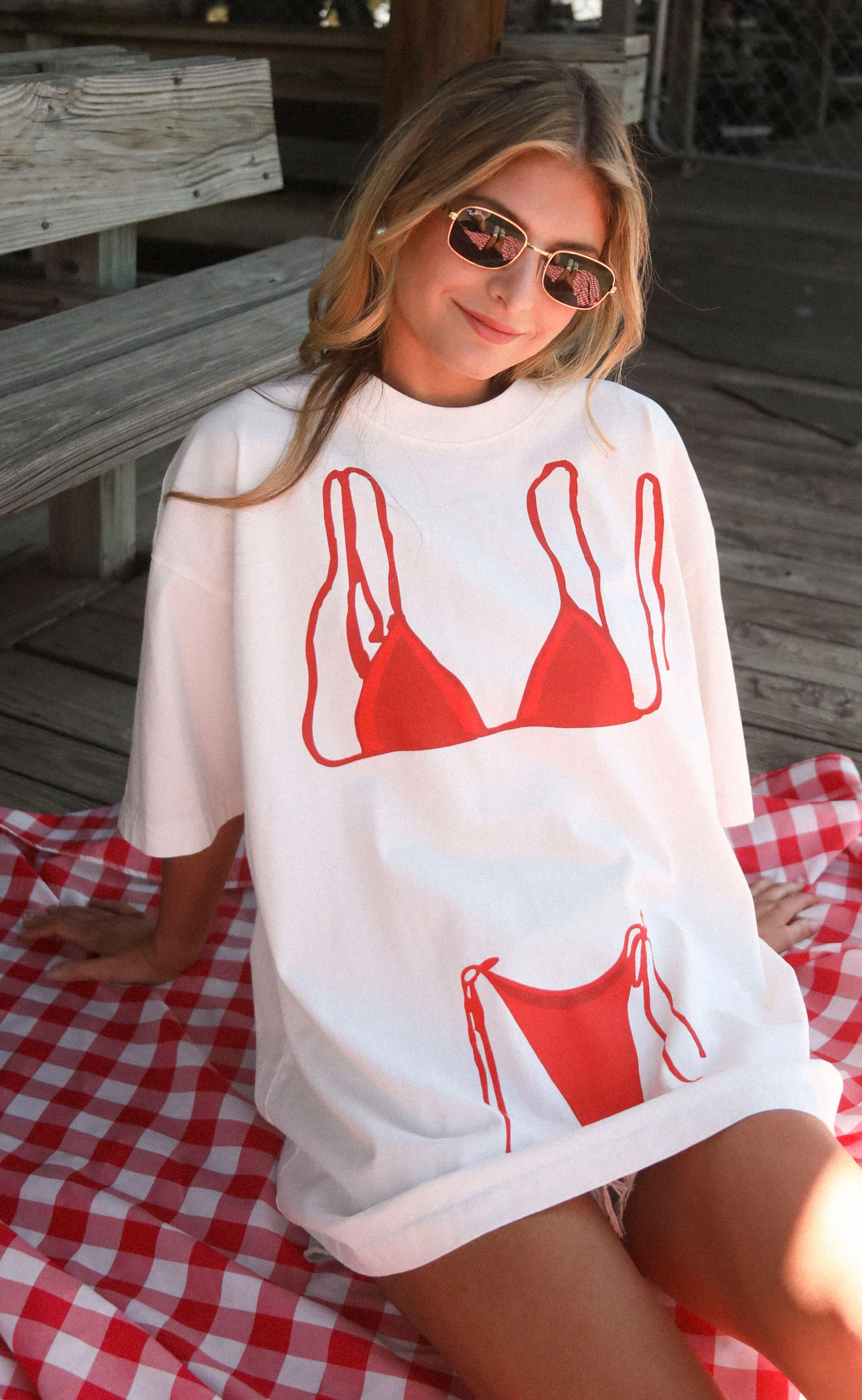 charlie southern: bikini tee