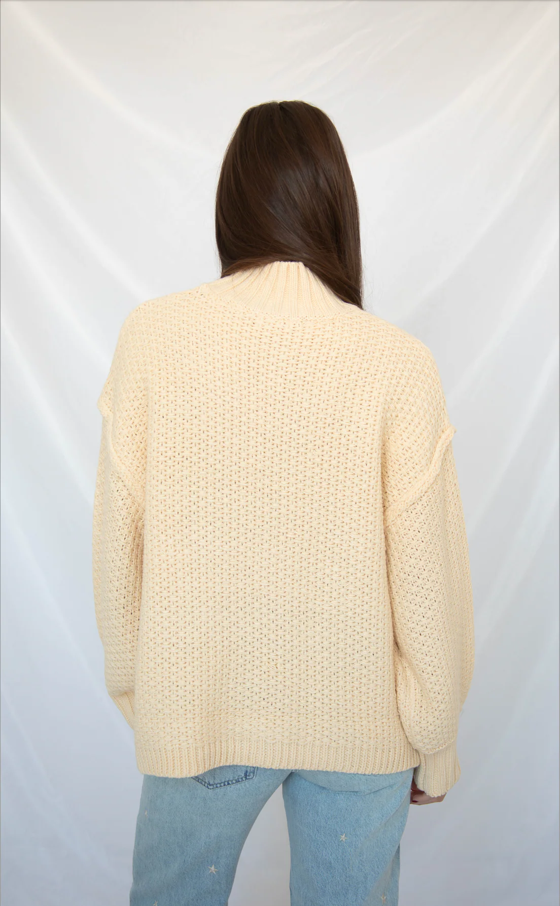 love won't change sweater - cream - Image 3