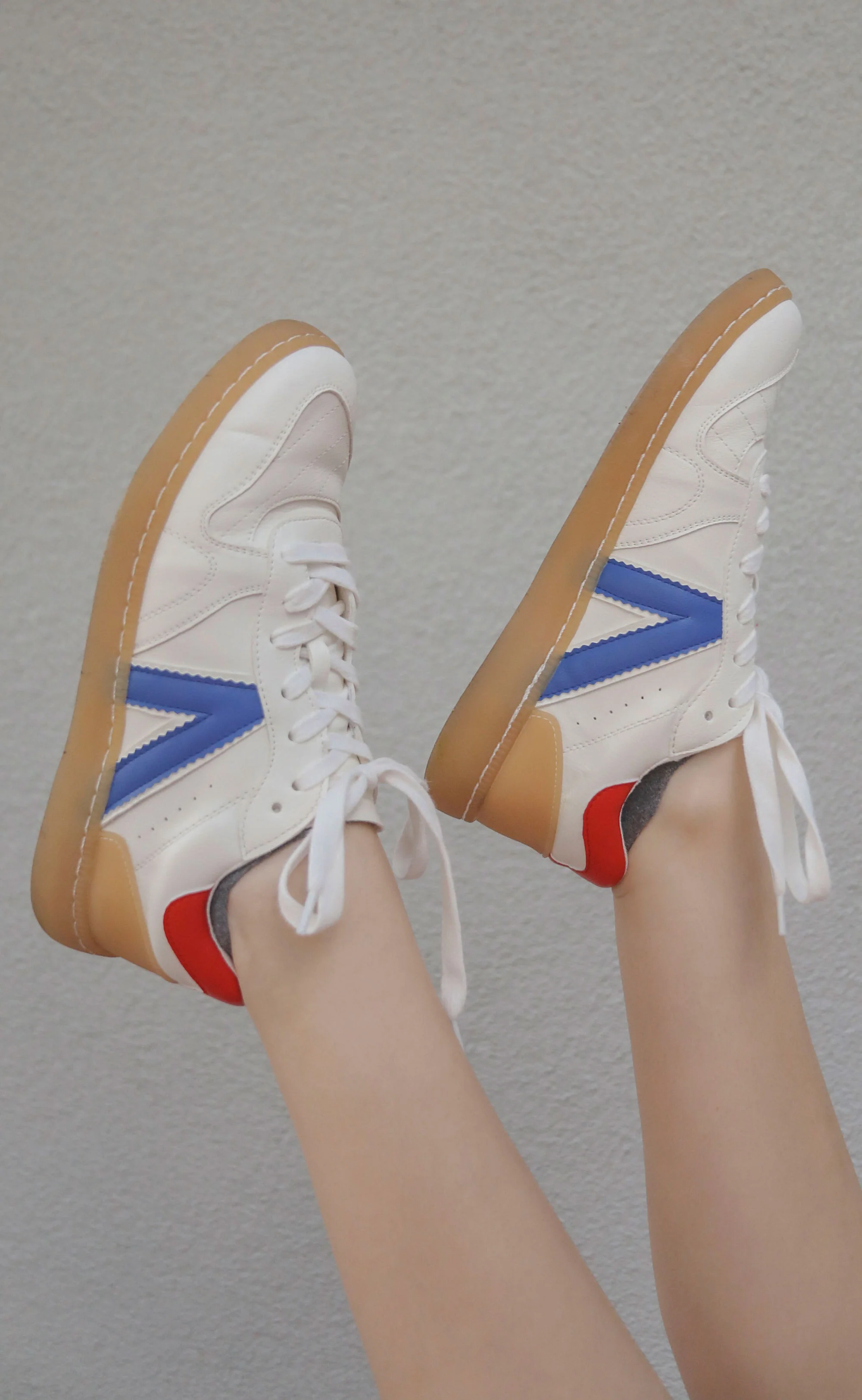 mia: vesta sneaker - white/red - Image 2