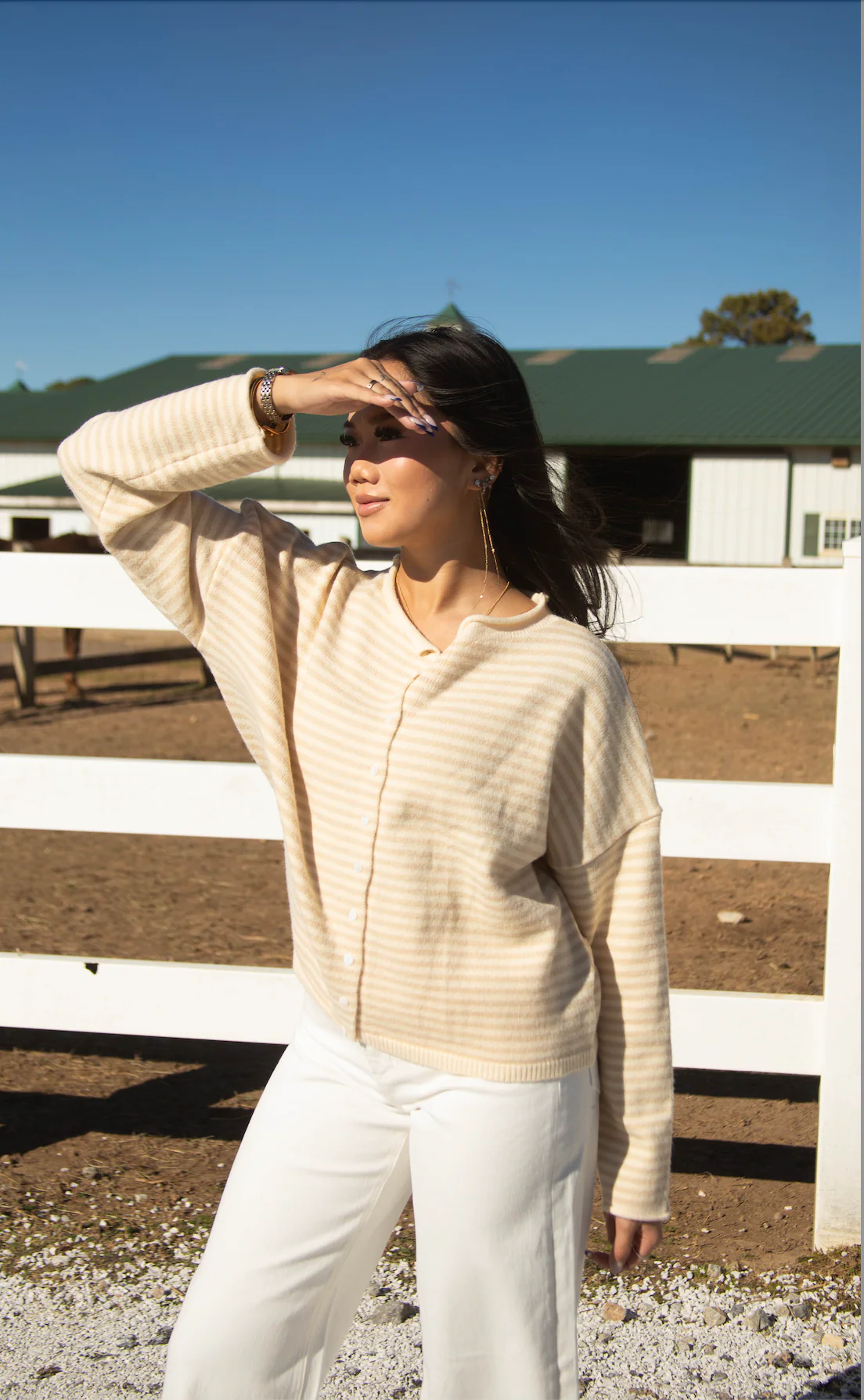 not over you cardigan - off white