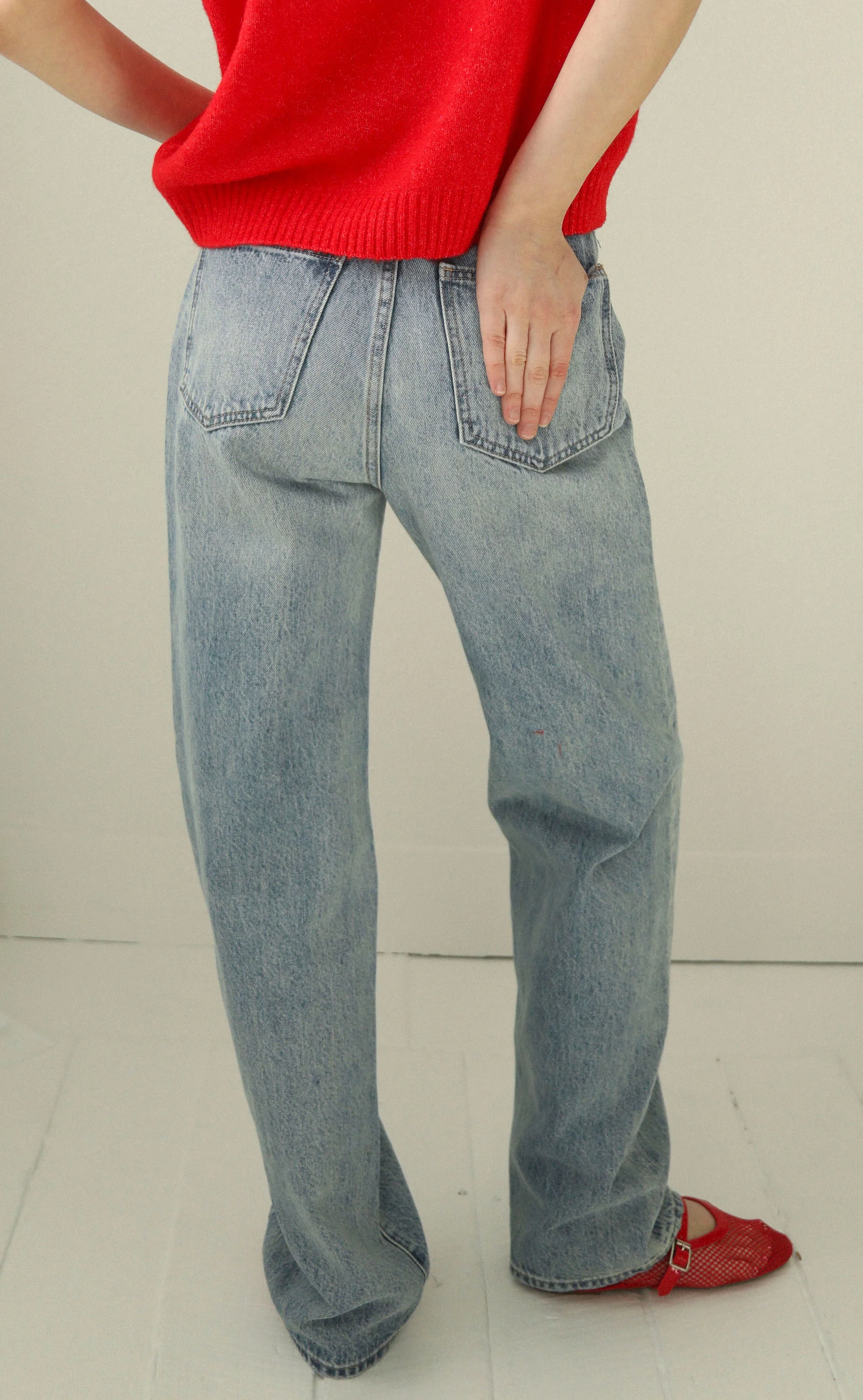 pistola: cassie super high rise straight - bramble - Image 2