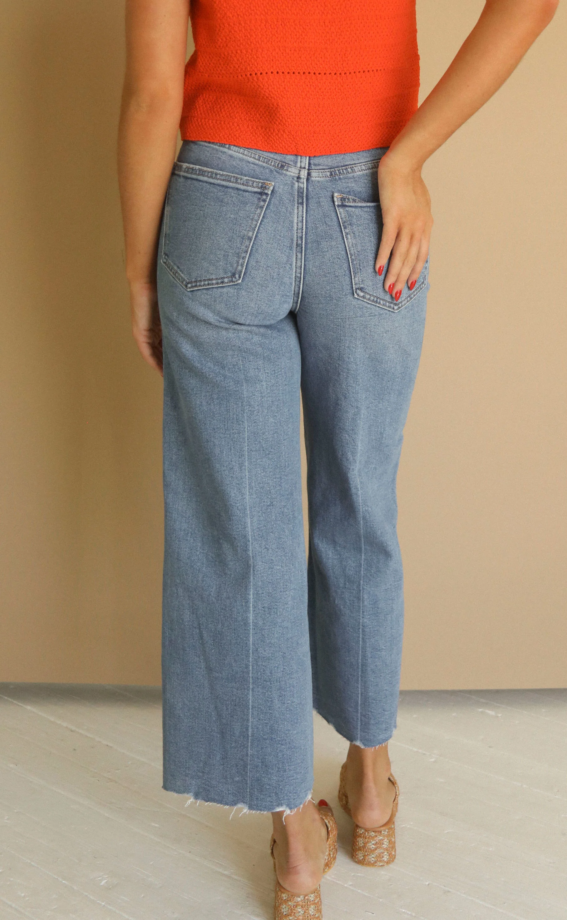 pistola: lana crop highrise ultra wide leg - rhythm vintage - Image 3