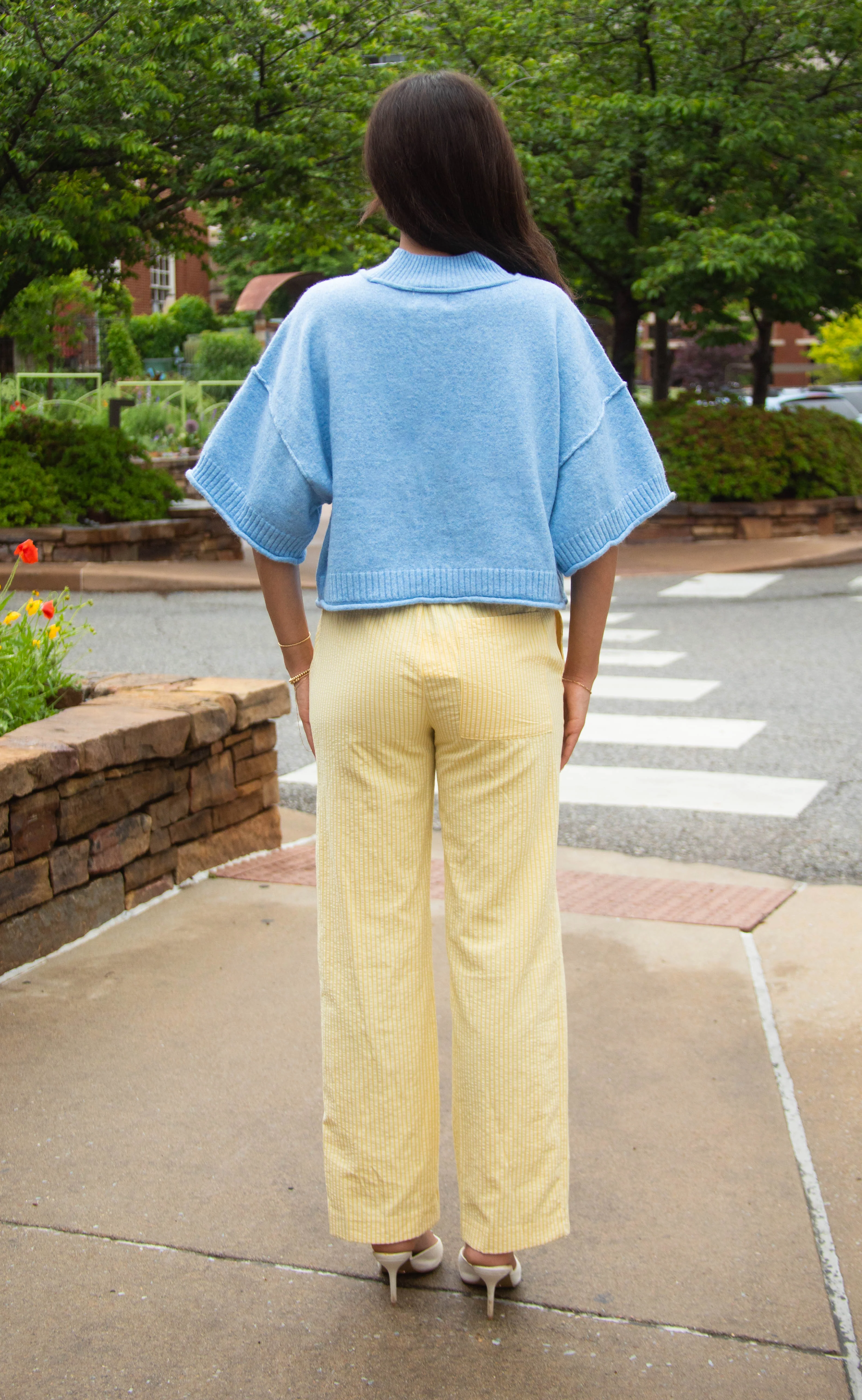 see it through striped pants - Image 4