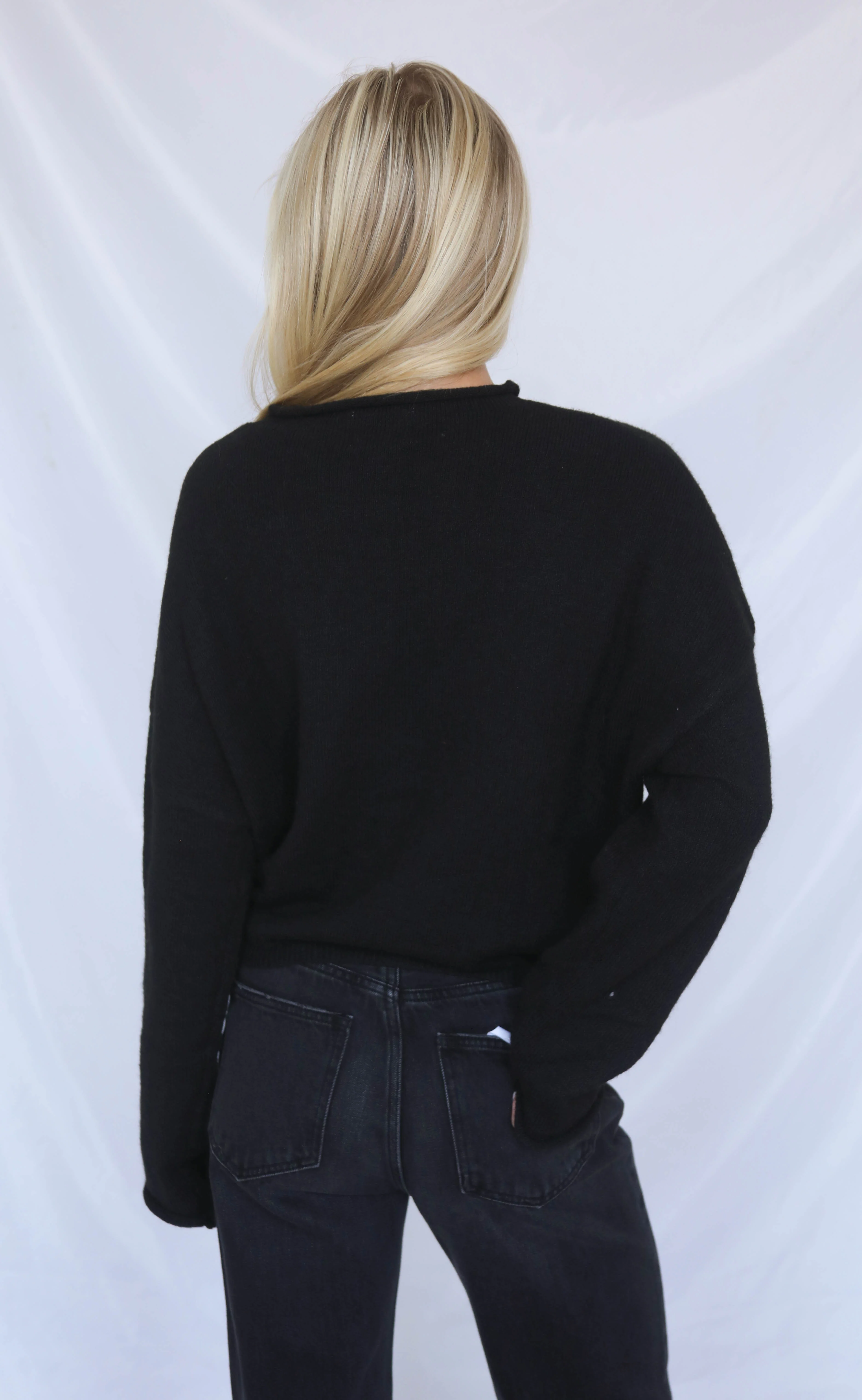 take heart cardigan - black - Image 4