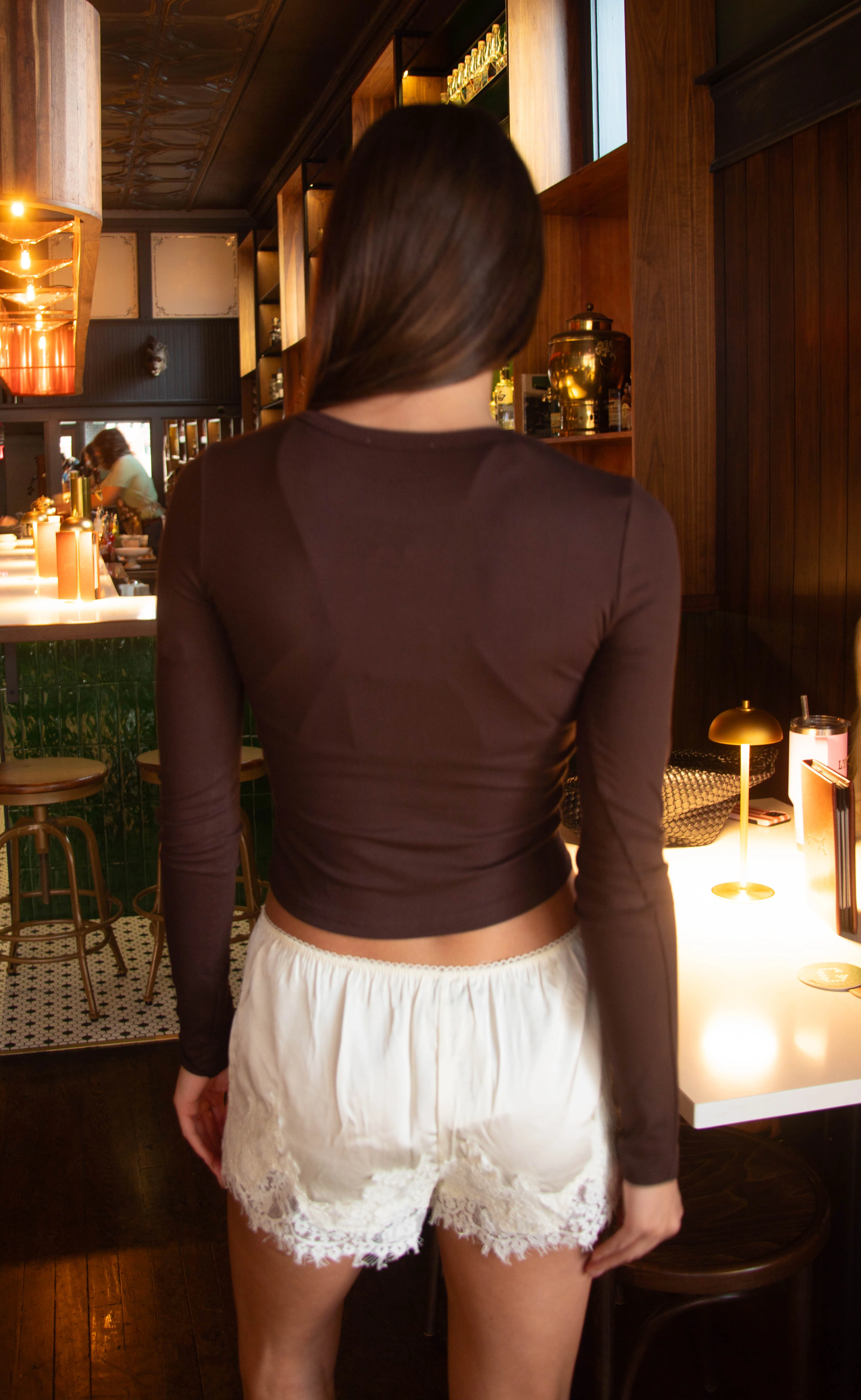 that's me espresso beaded top - Image 3