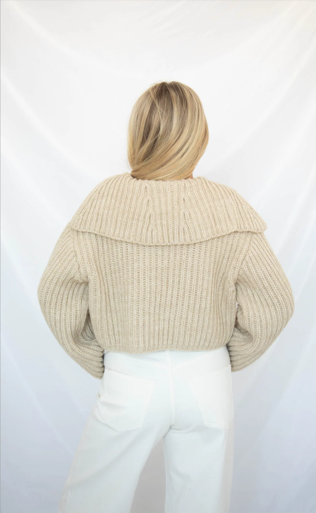 waiting for forever collared sweater - Image 3