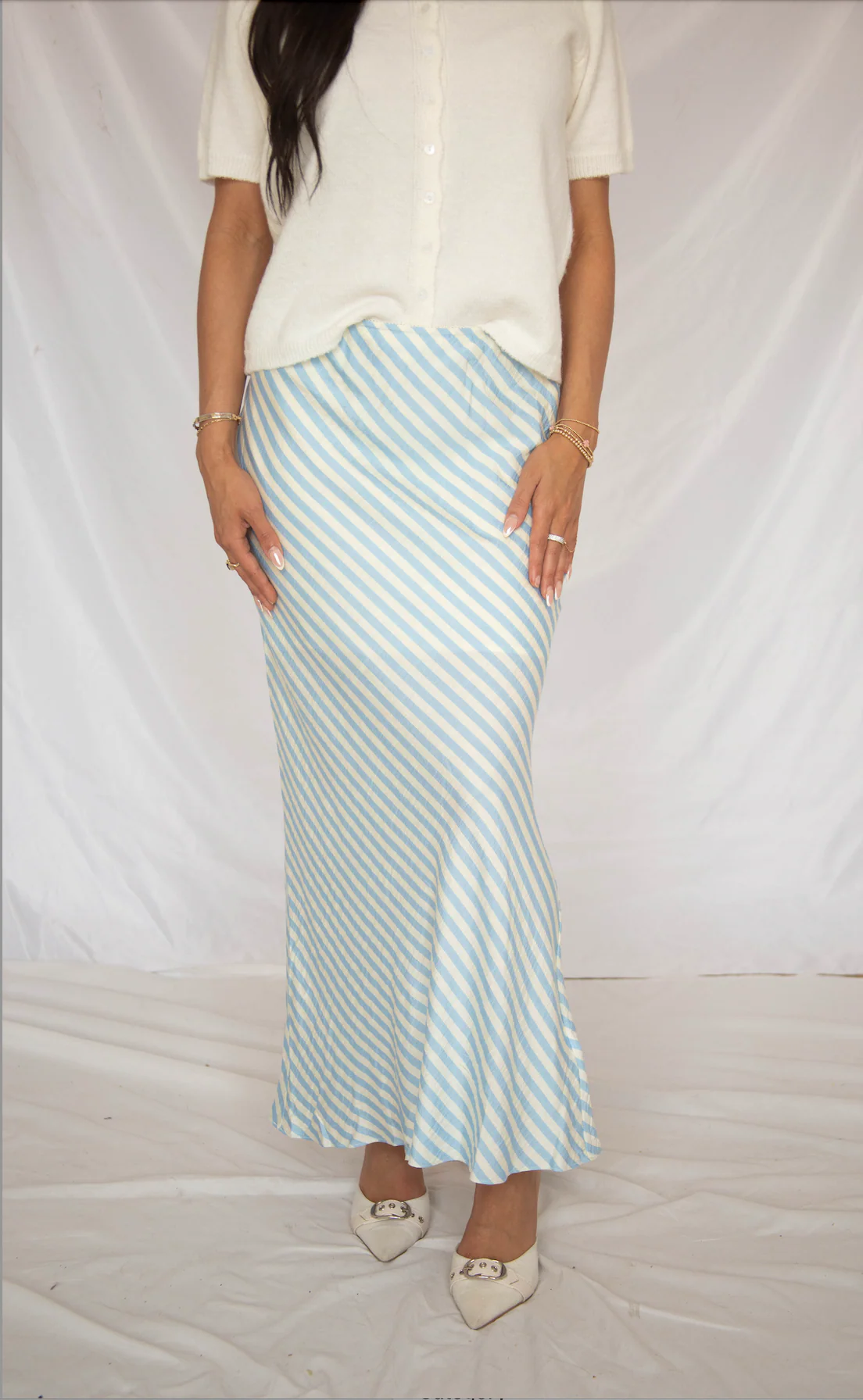 what do you say striped maxi skirt - Image 2
