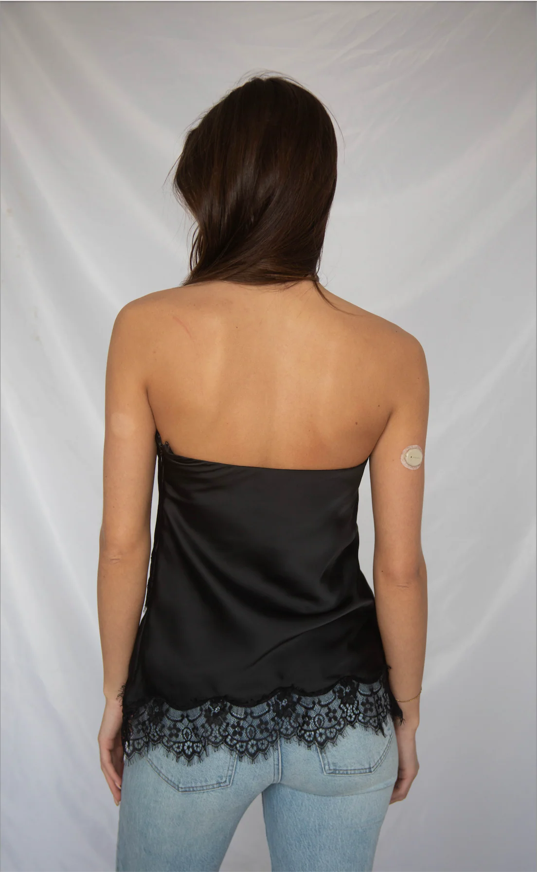 where've you been lace top - black - Image 3