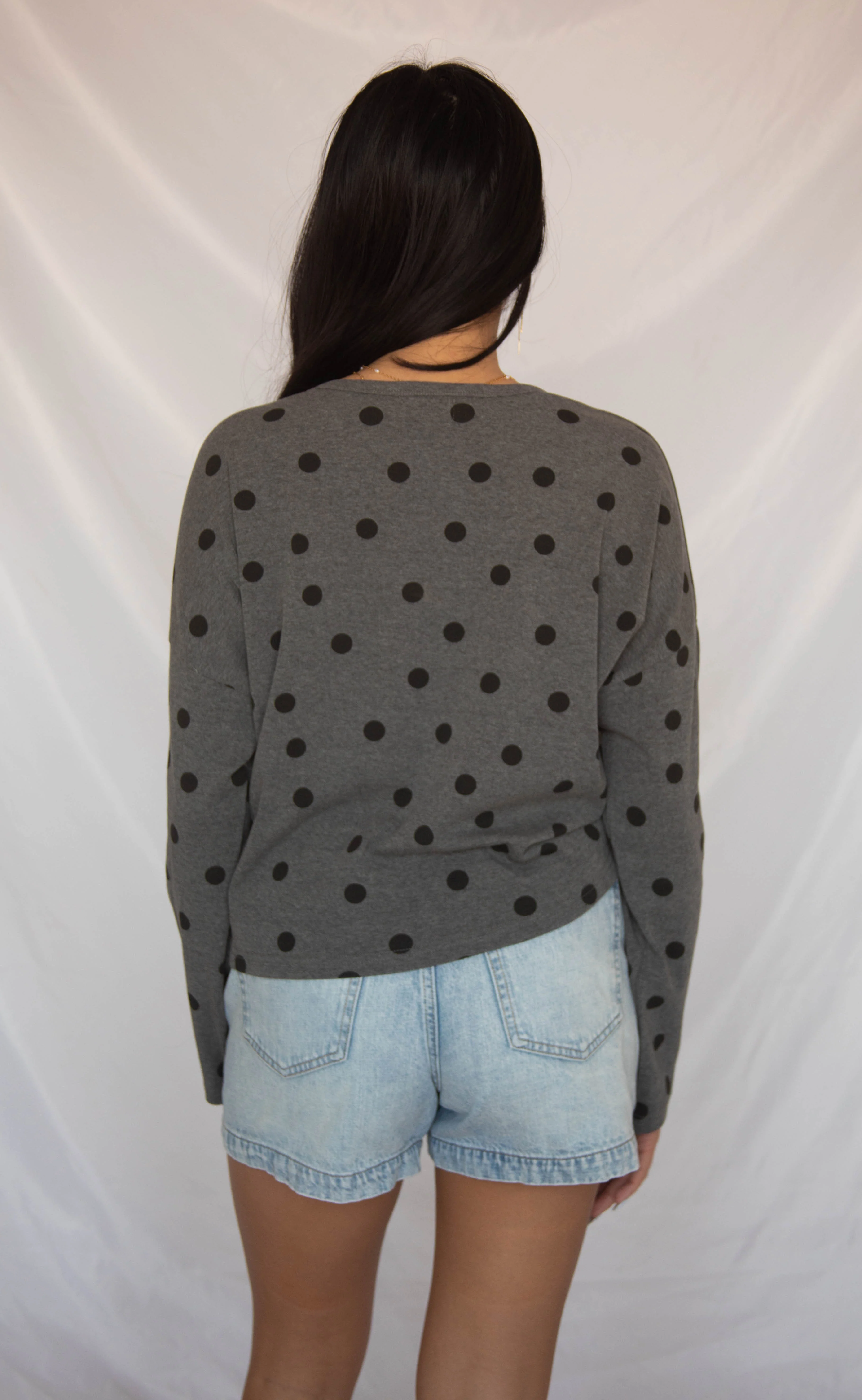 wrapped around you polka dot cardigan - Image 3