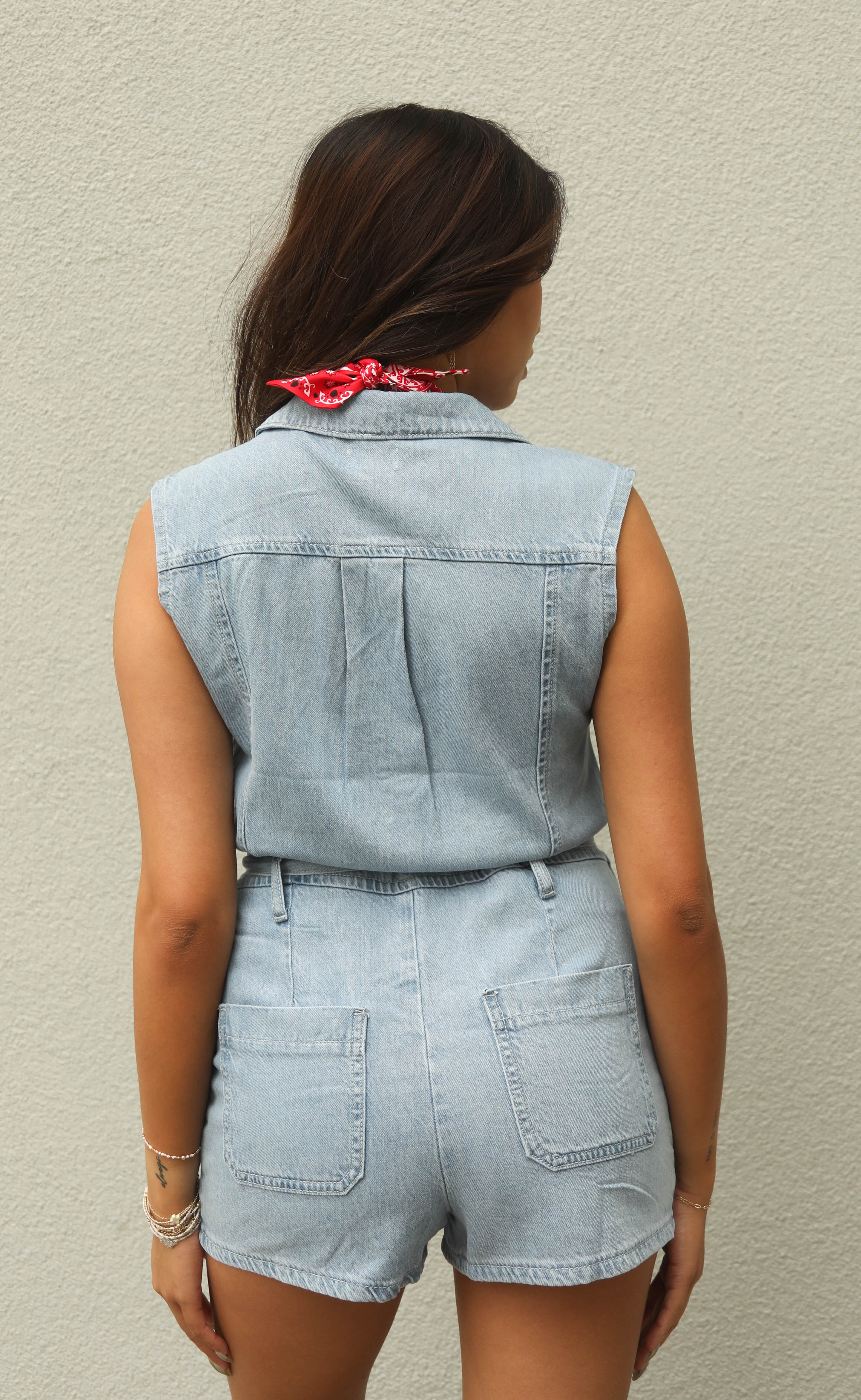 z supply: dash twill romper - Image 3